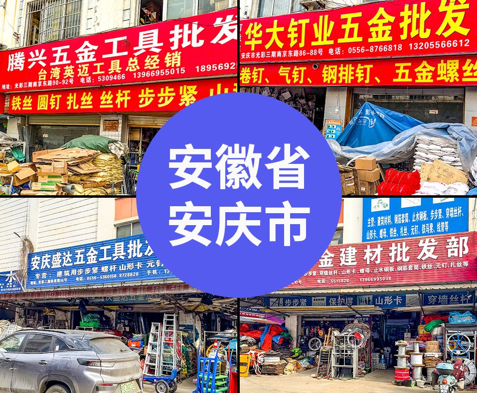 2024年安徽省安庆市经销商数据信息